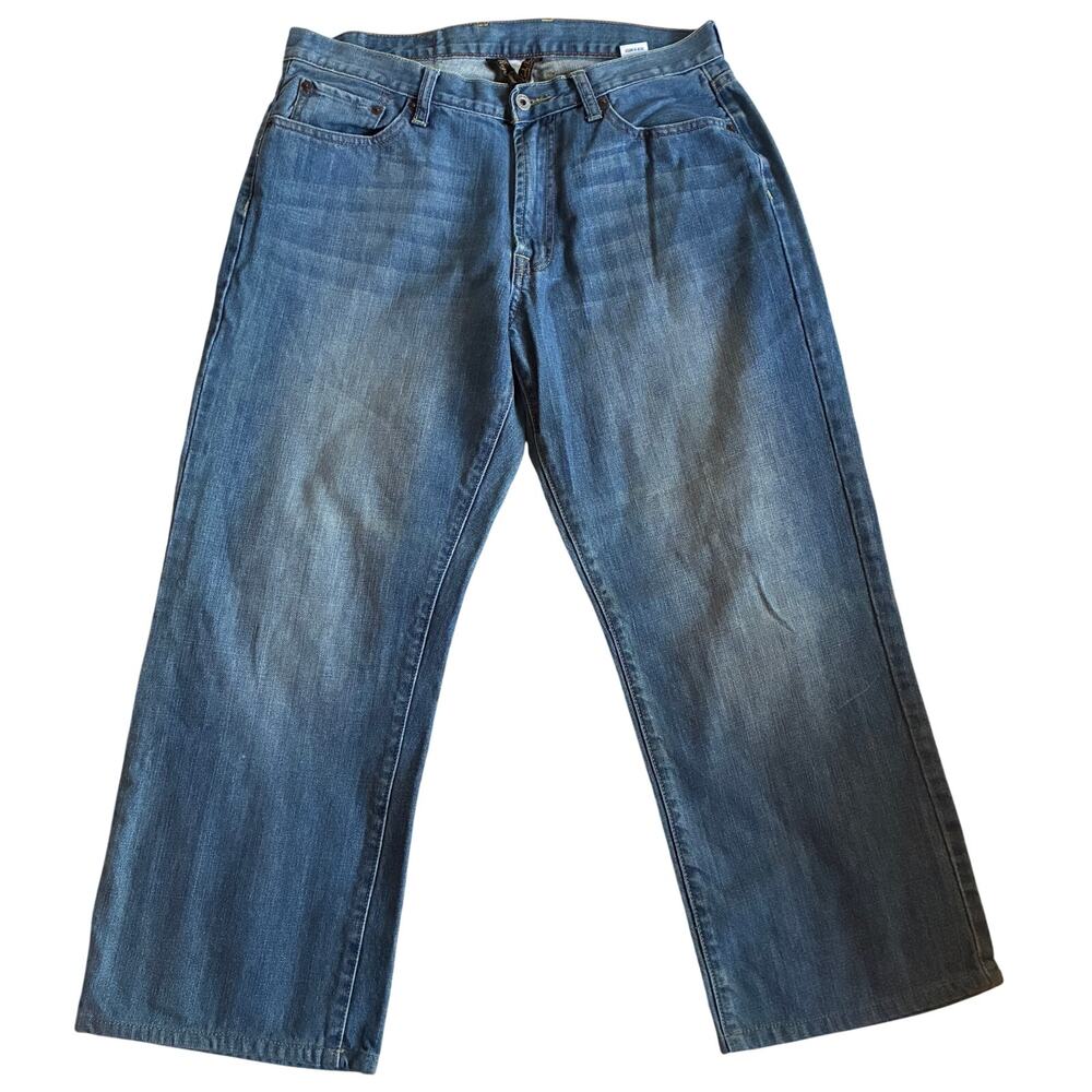 Lucky Brand Taylor 181 Jeans Mens 34 x 26 Regular Inseam Bootcut Ringspun Denim